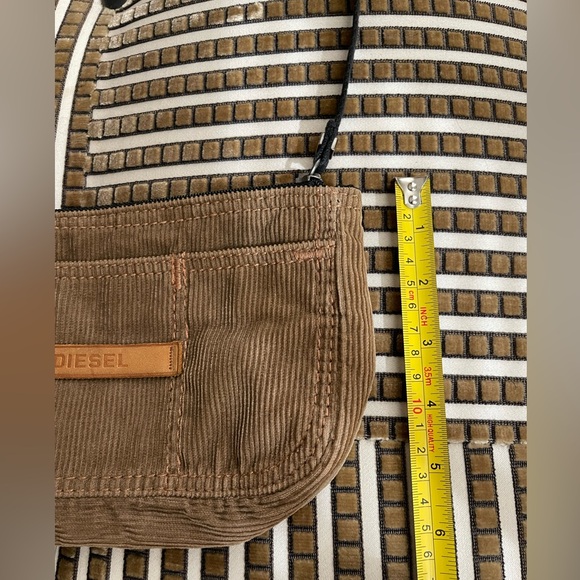 Diesel Spare Parts Corduroy Shoulder Bag - Picture 8 of 8